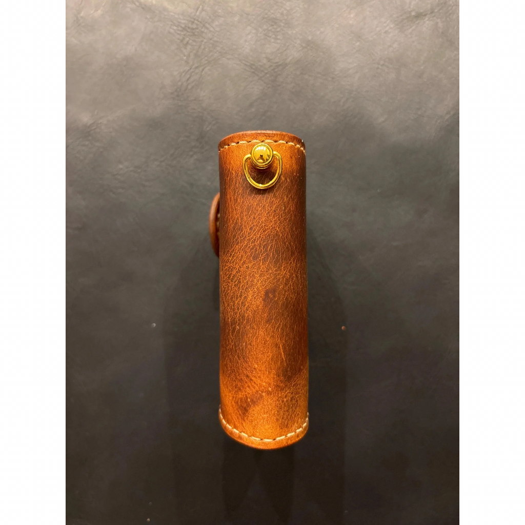 Biker wallet handcrafted using premium quality Waxy Vegetable Tanned Leather