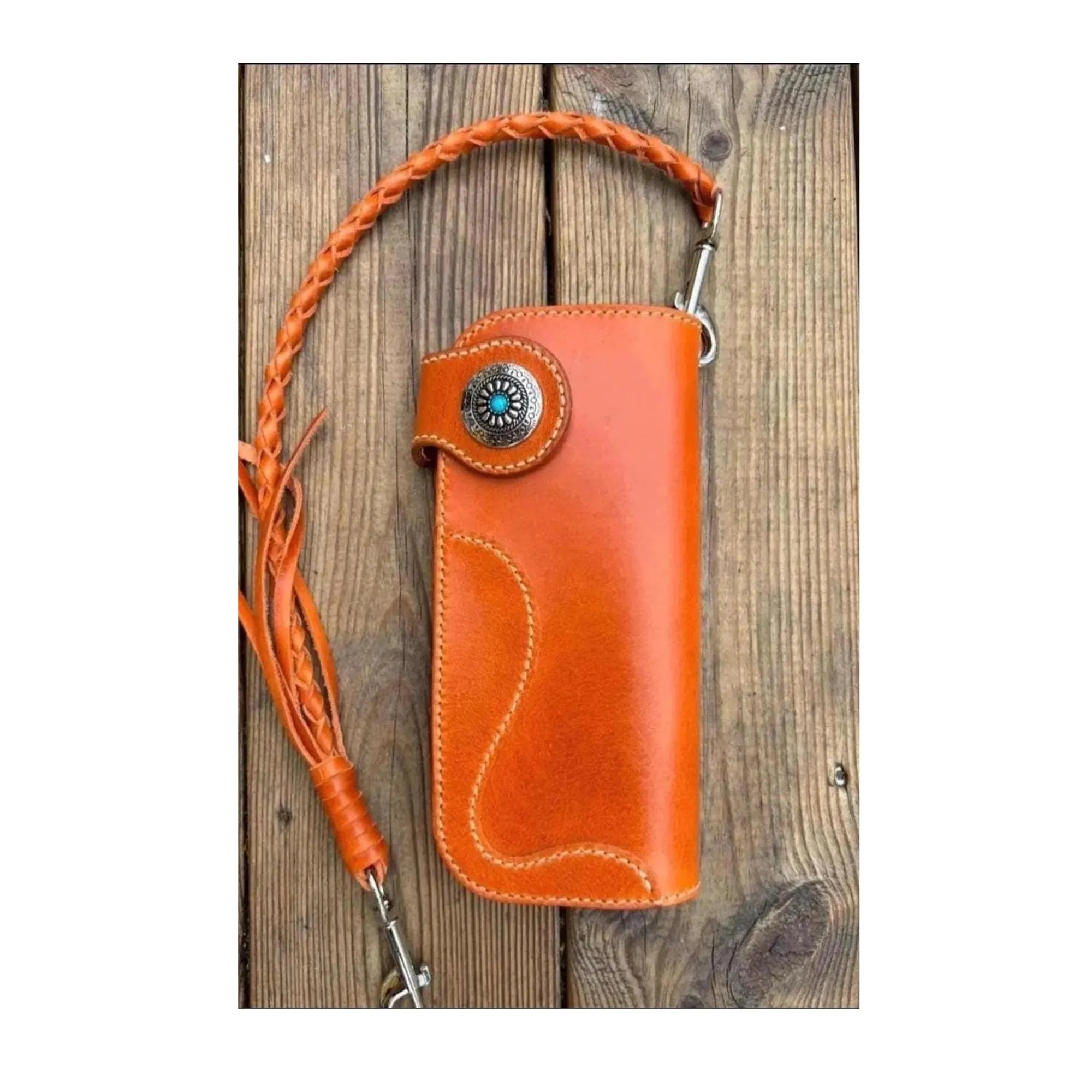 Long Biker Wallet Custom Order